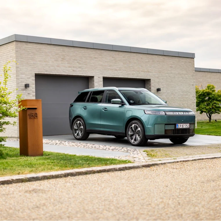 JAECOO J5 EV 2026 Parkeret