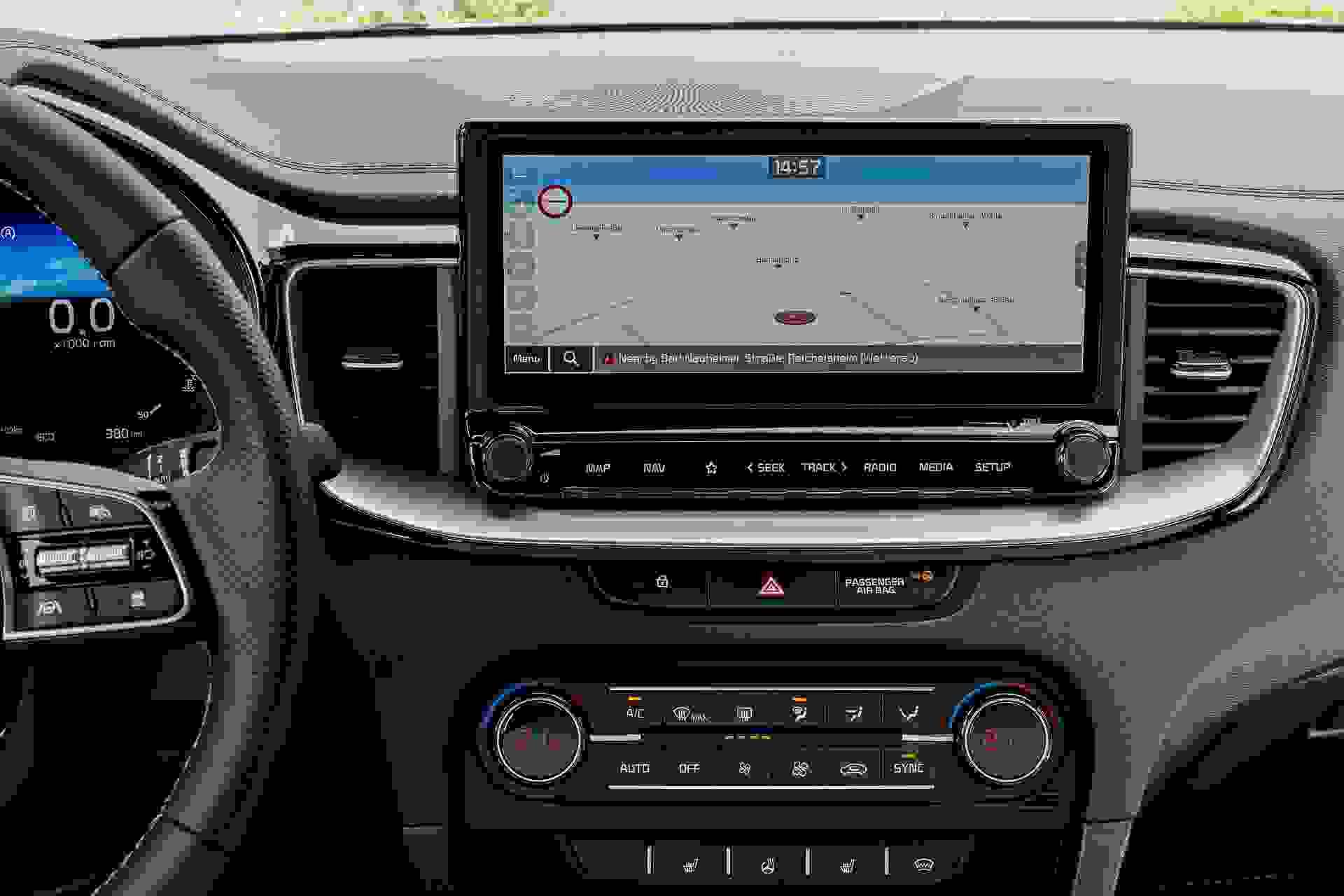 Kia Xceed GT 2022 Facelift Touchscreen