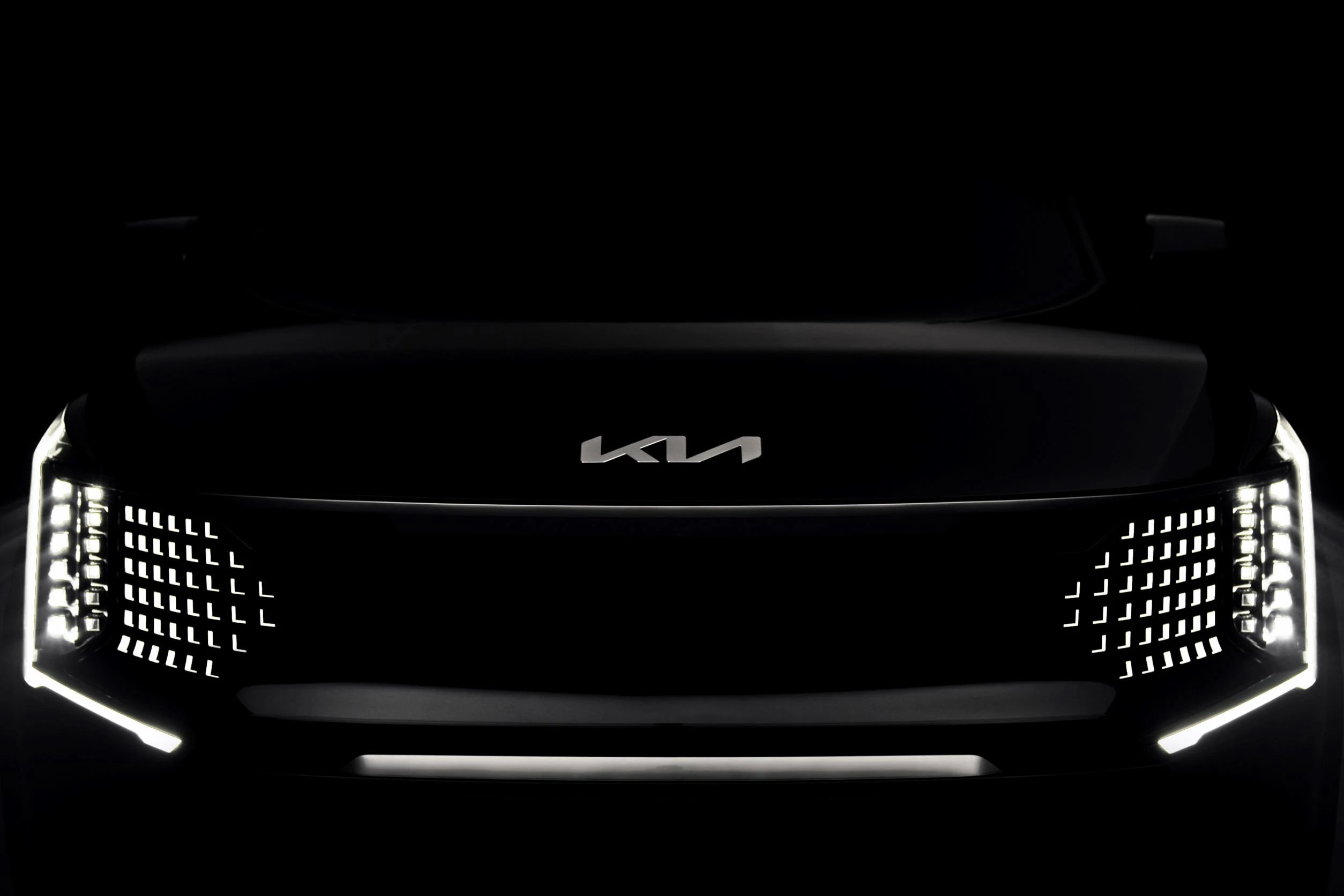 Kia EV9 Teaser Front