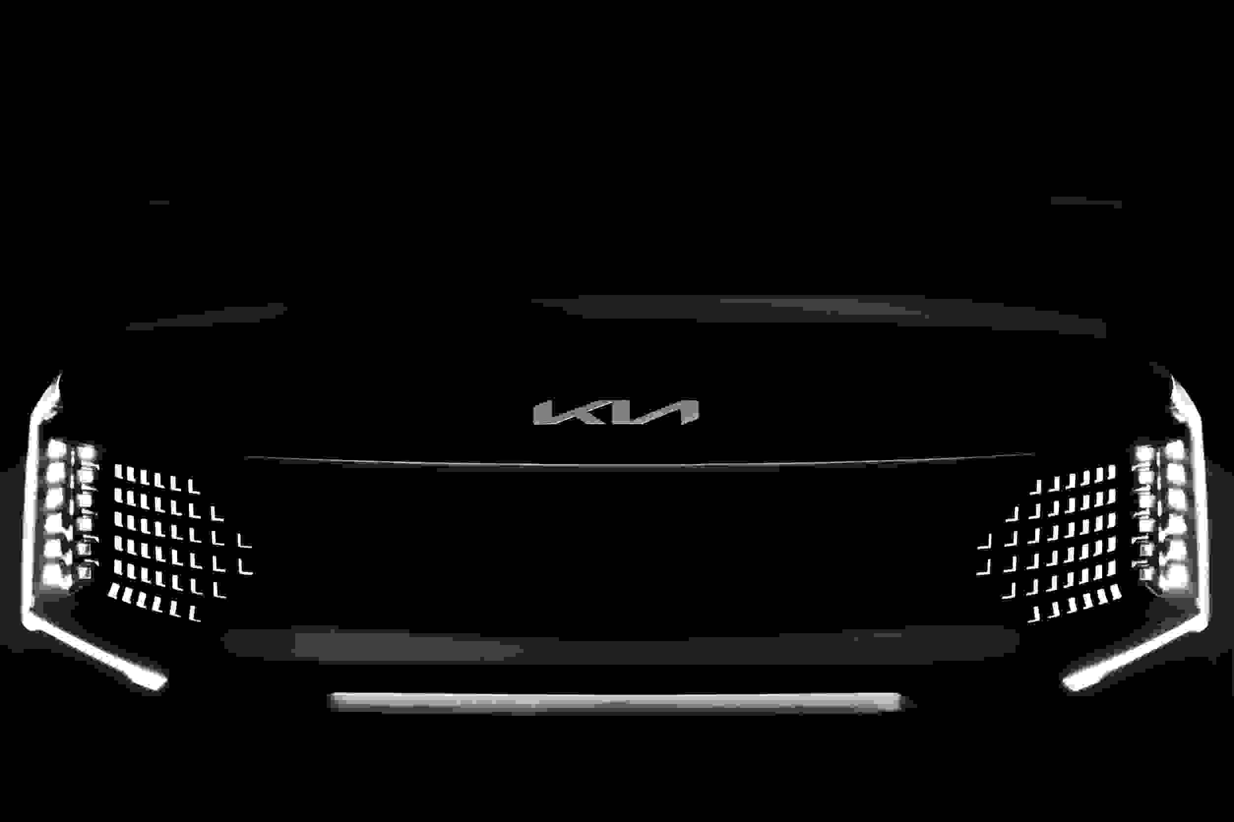 Kia EV9 Teaser Front