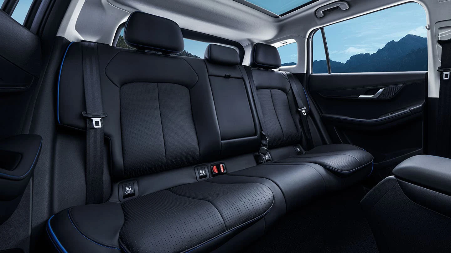 Jaecoo J5 EV 2026 Bagsaeder