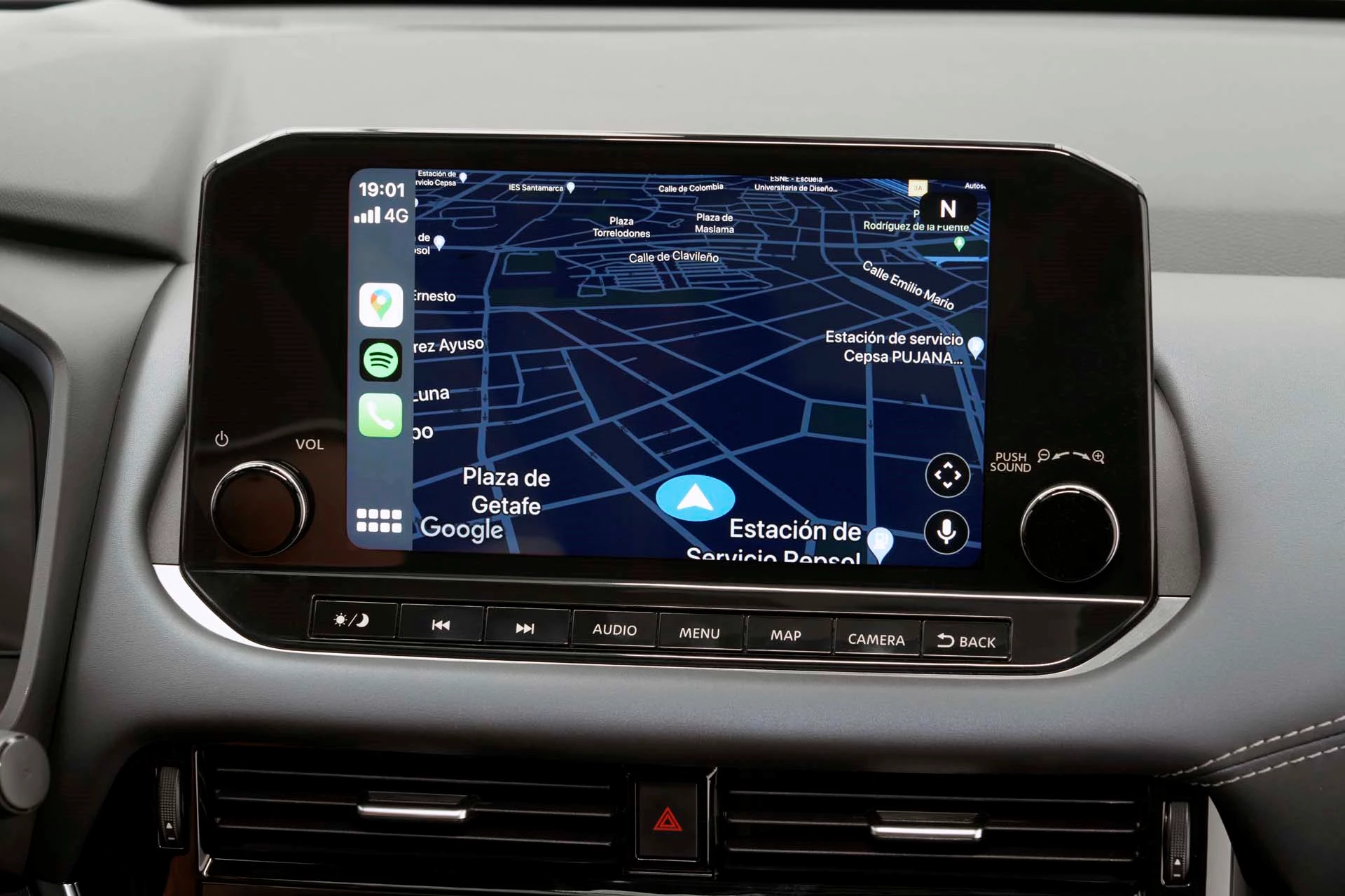 Nissan Qashqai 2021 Touchscreen Navigation