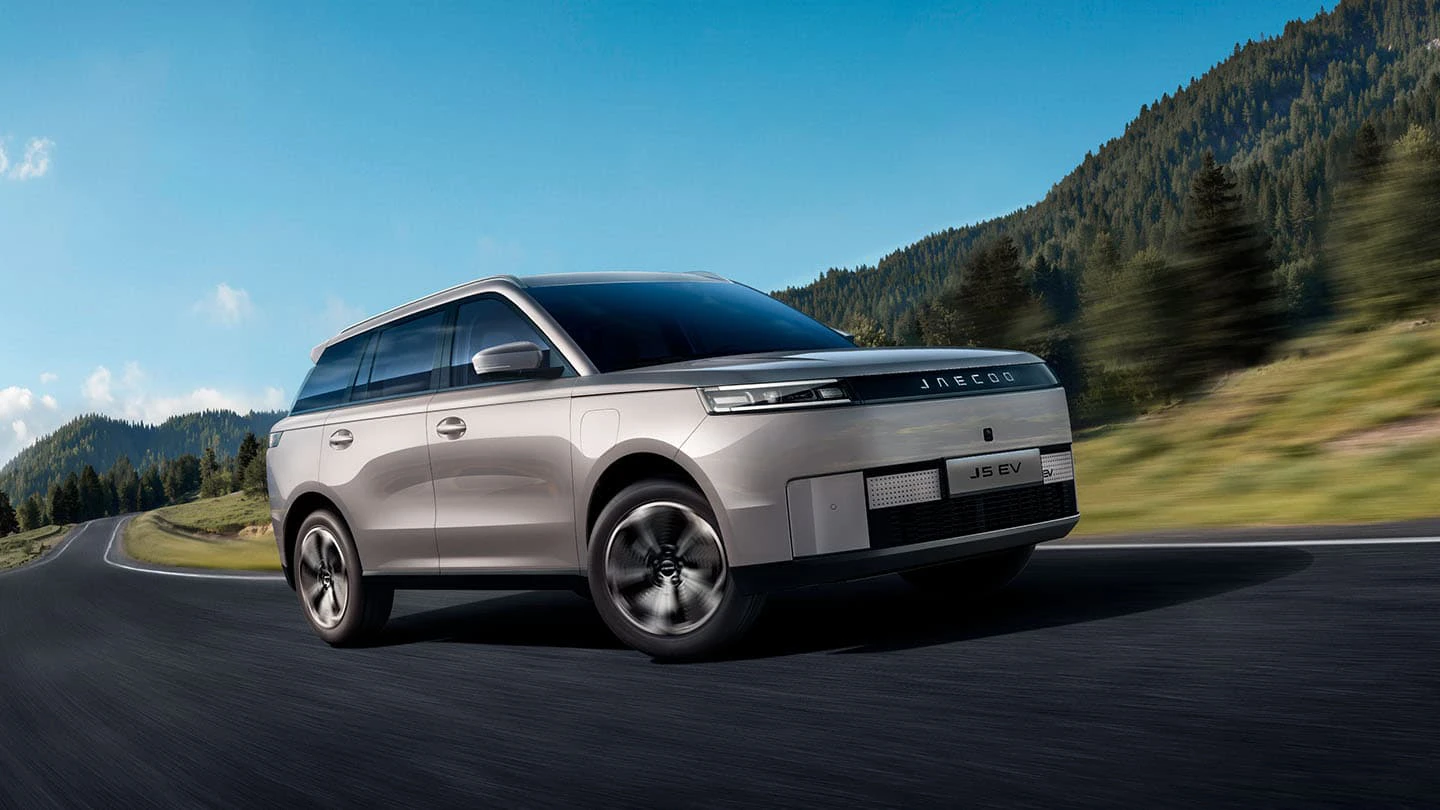 Jaecoo J5 EV 2026 Skraa Nede