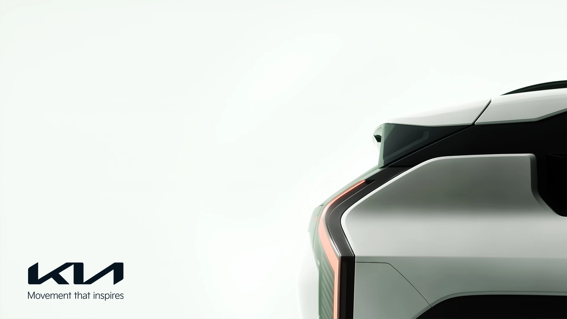 Kia EV3 Teaserbillede 2024 Bagende
