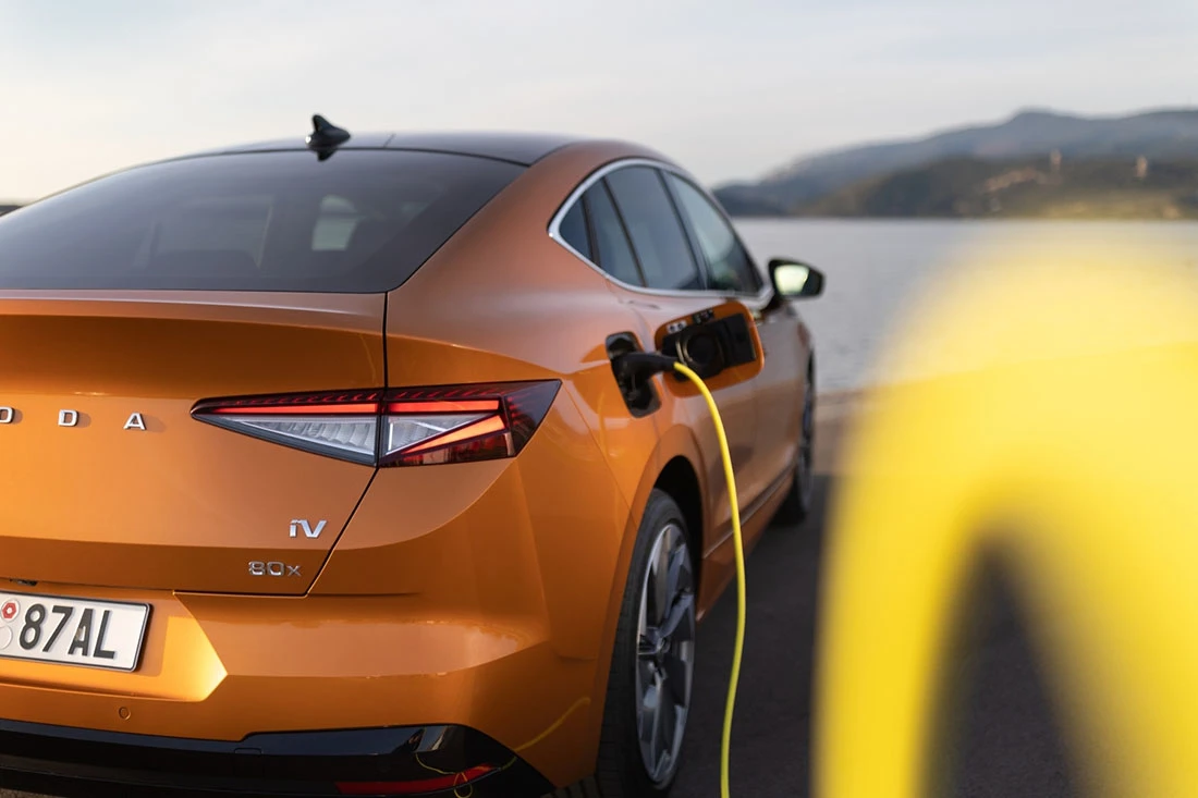 Skoda 2022 Enyaq Coupee Ladestik