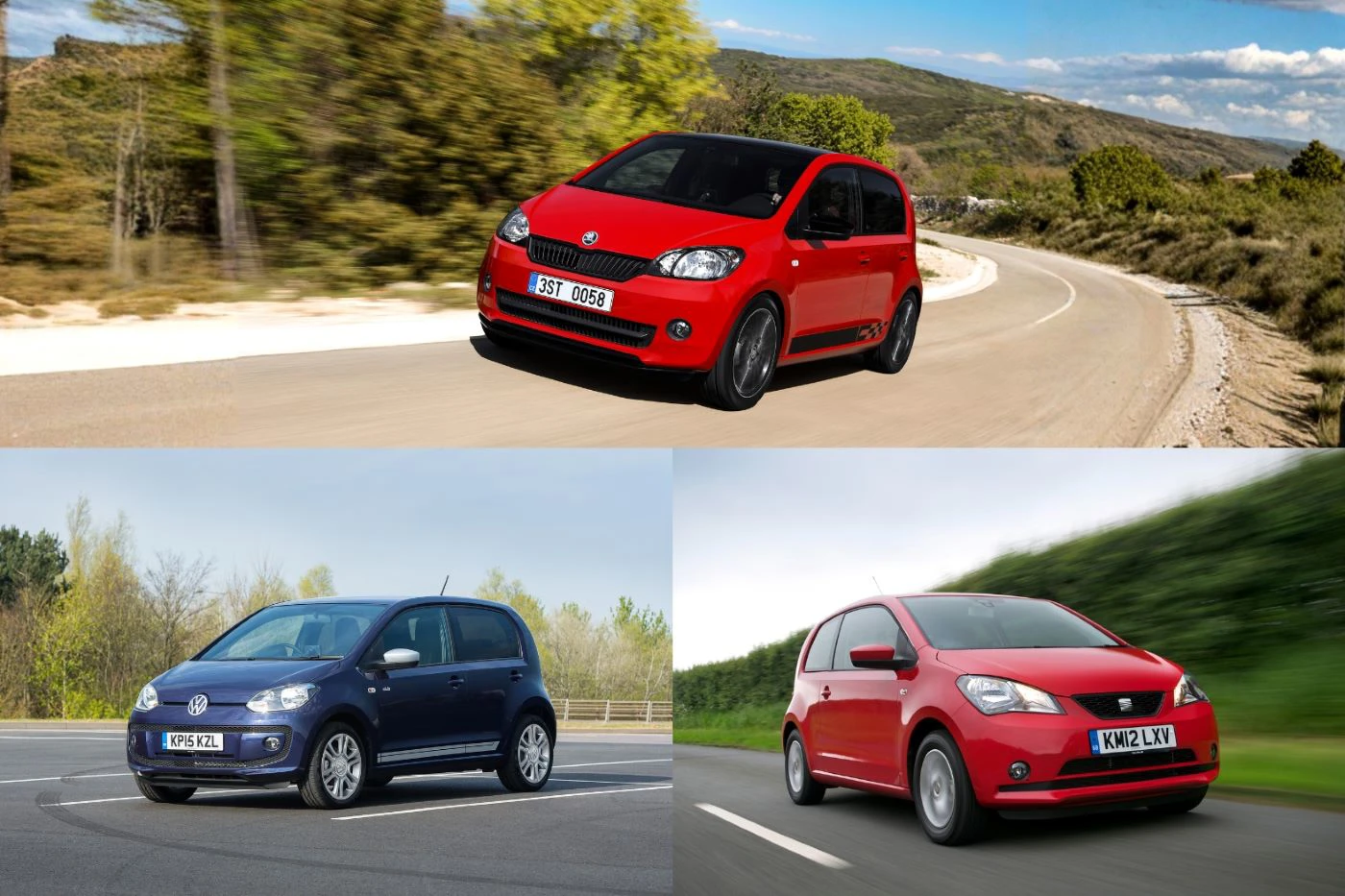 2013 SEAT Mii, Skoda Citigo Og Volkswagen Up!