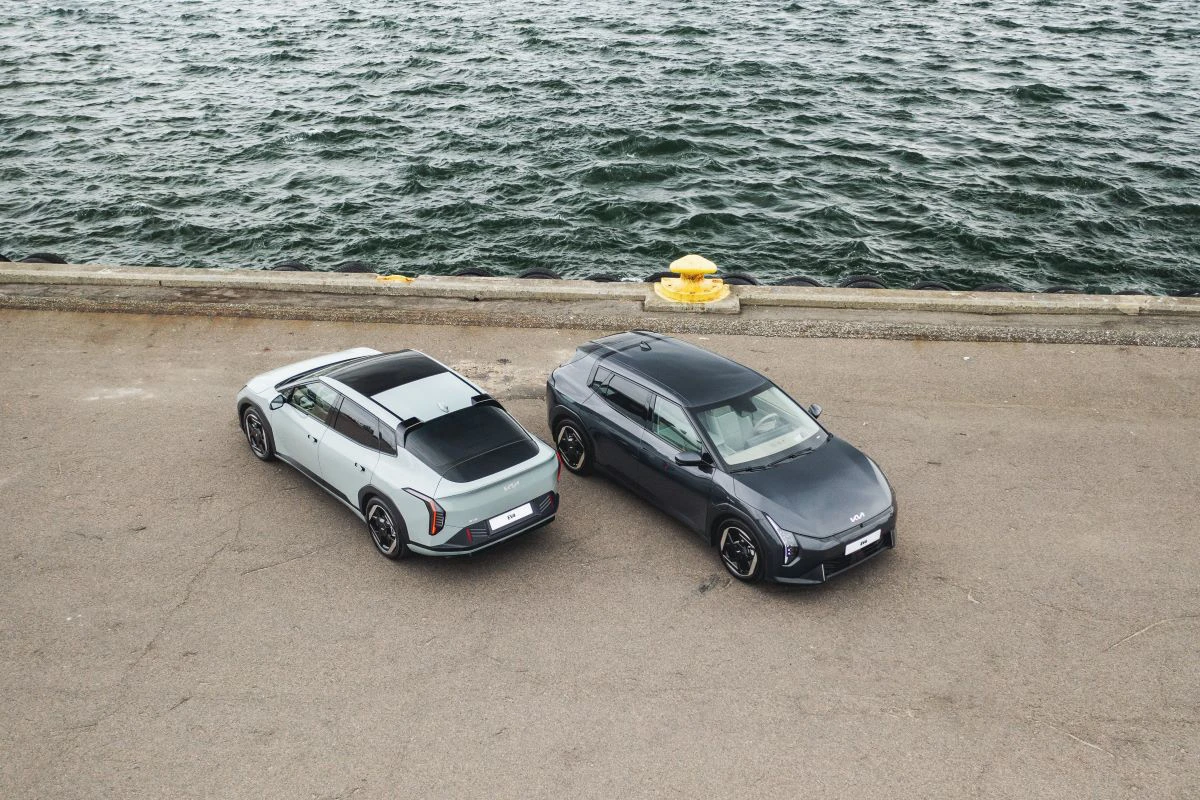 Kia EV4 2025 Faelles Oppefra