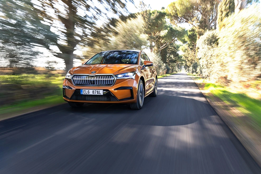 Skoda 2022 Enyaq Coupee Front 2