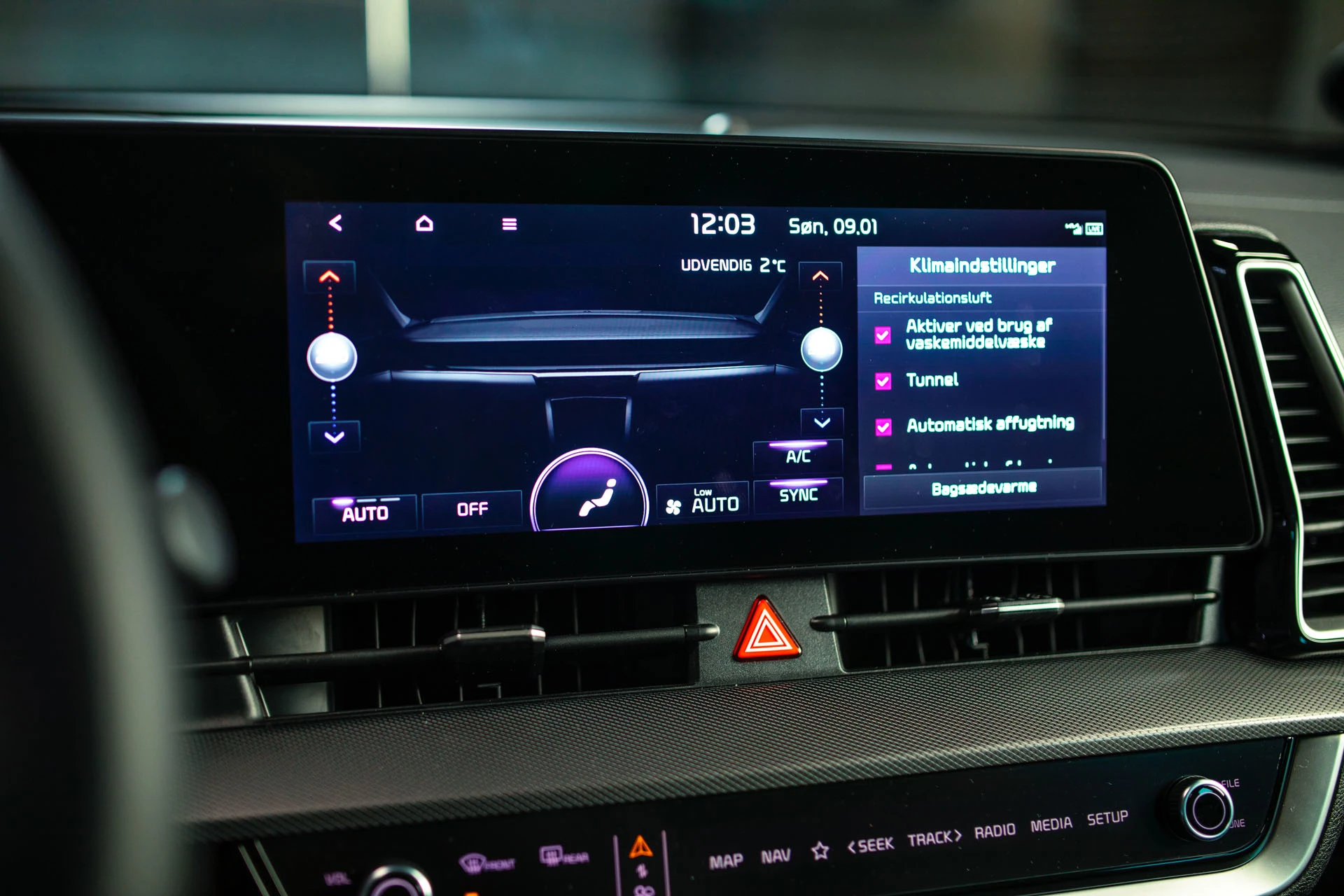 Kia Sportage Interior Detaljer 18