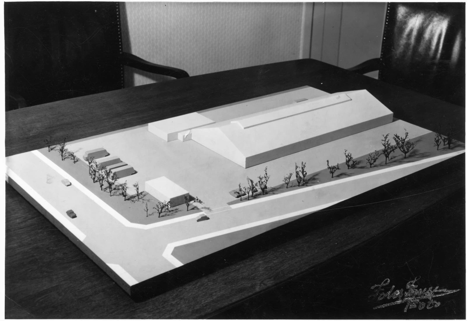 1959 Model Af Dabs Nye Bygning (B16823)