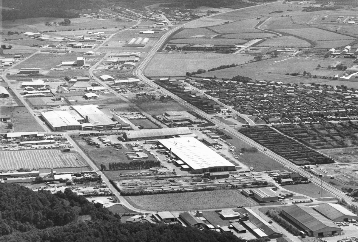 1968 Luftfoto Af Nordre Ringvejs Forløb (B2860)
