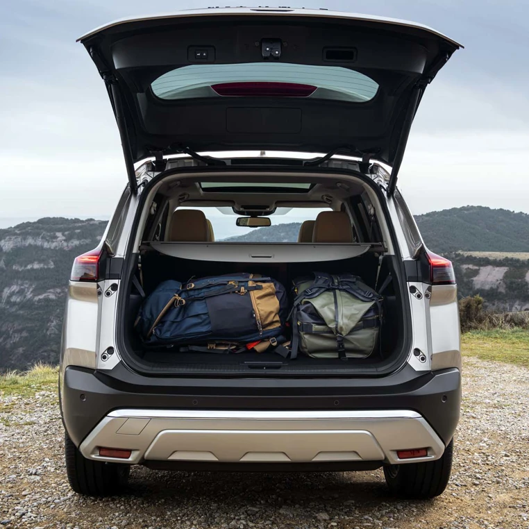 Nissan X Trail 2022 Bagagerum Fyldt