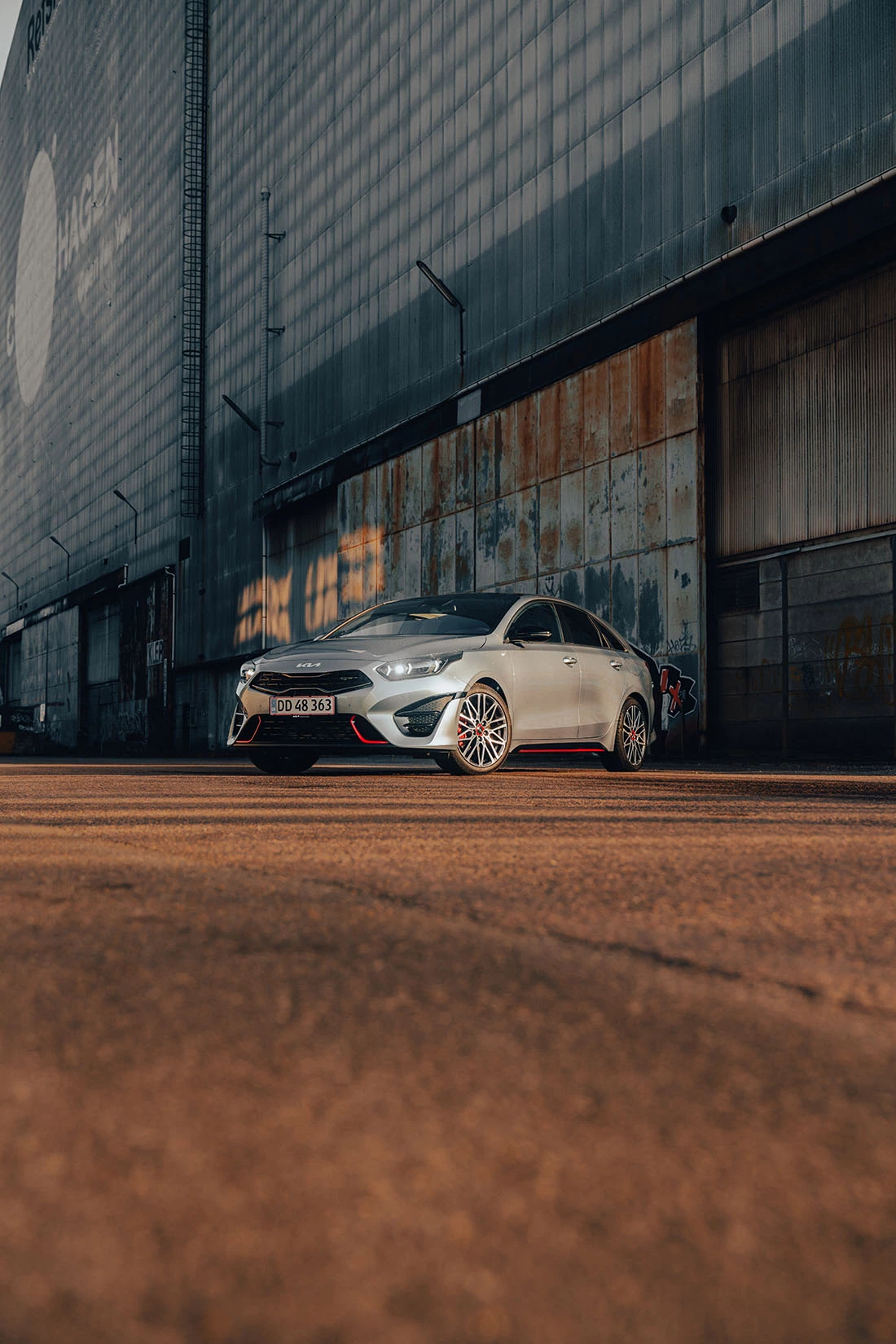 Kia Proceed GT Forfra Afstand